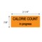 Nevs Calorie Count In Progress Label 7/8 x 1-5/8" DFW-0004 - alternate 2